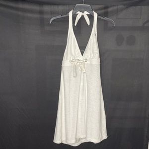 Ralph Lauren Halter Terry-Cloth Dress